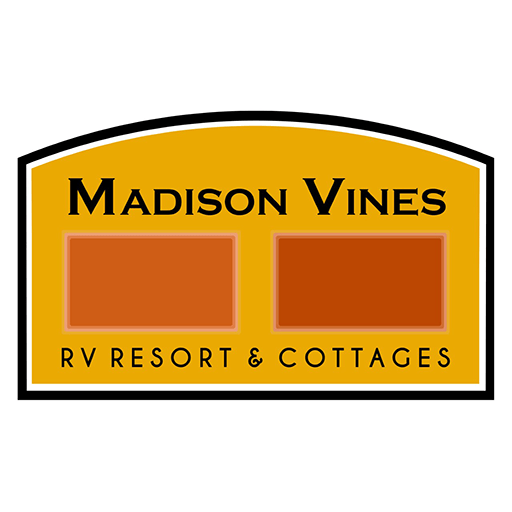 Madison Vines RV Resort & Cottages logo