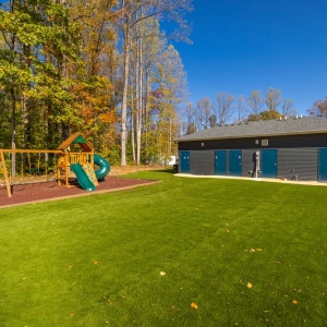 Playground &amp; Public Showers / Laundry