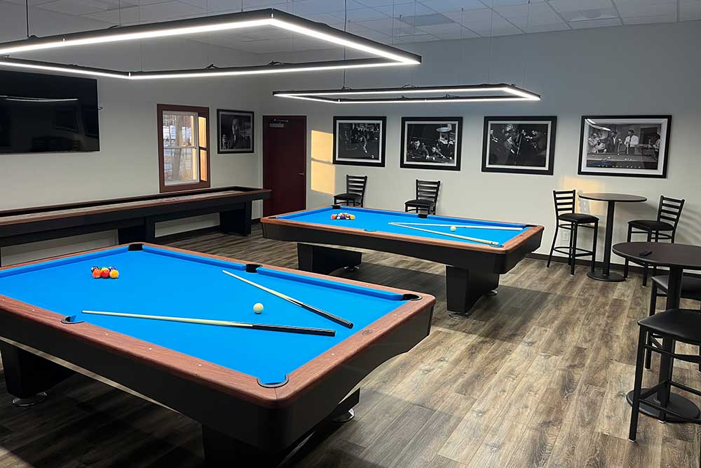 billiards tables