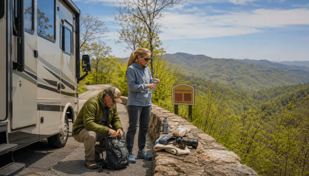 Spring day trip in Virginia near the Blue Ridge Mountains and Shenandoah.