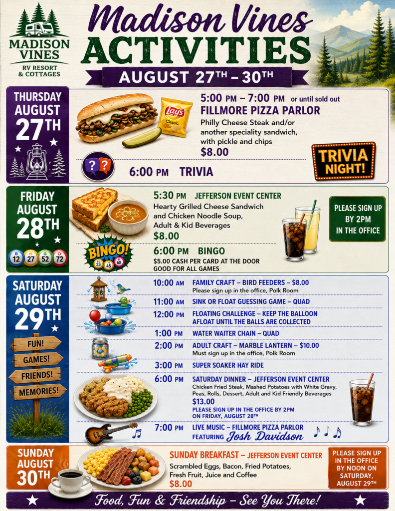 August 27th 30th
