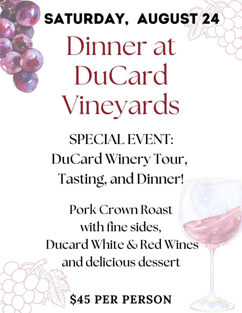 DuCard Dinner 8.24.2024