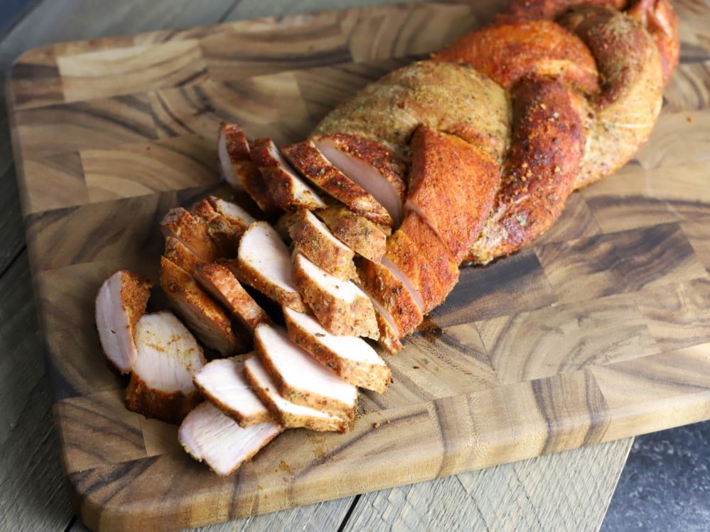 braided pork loin